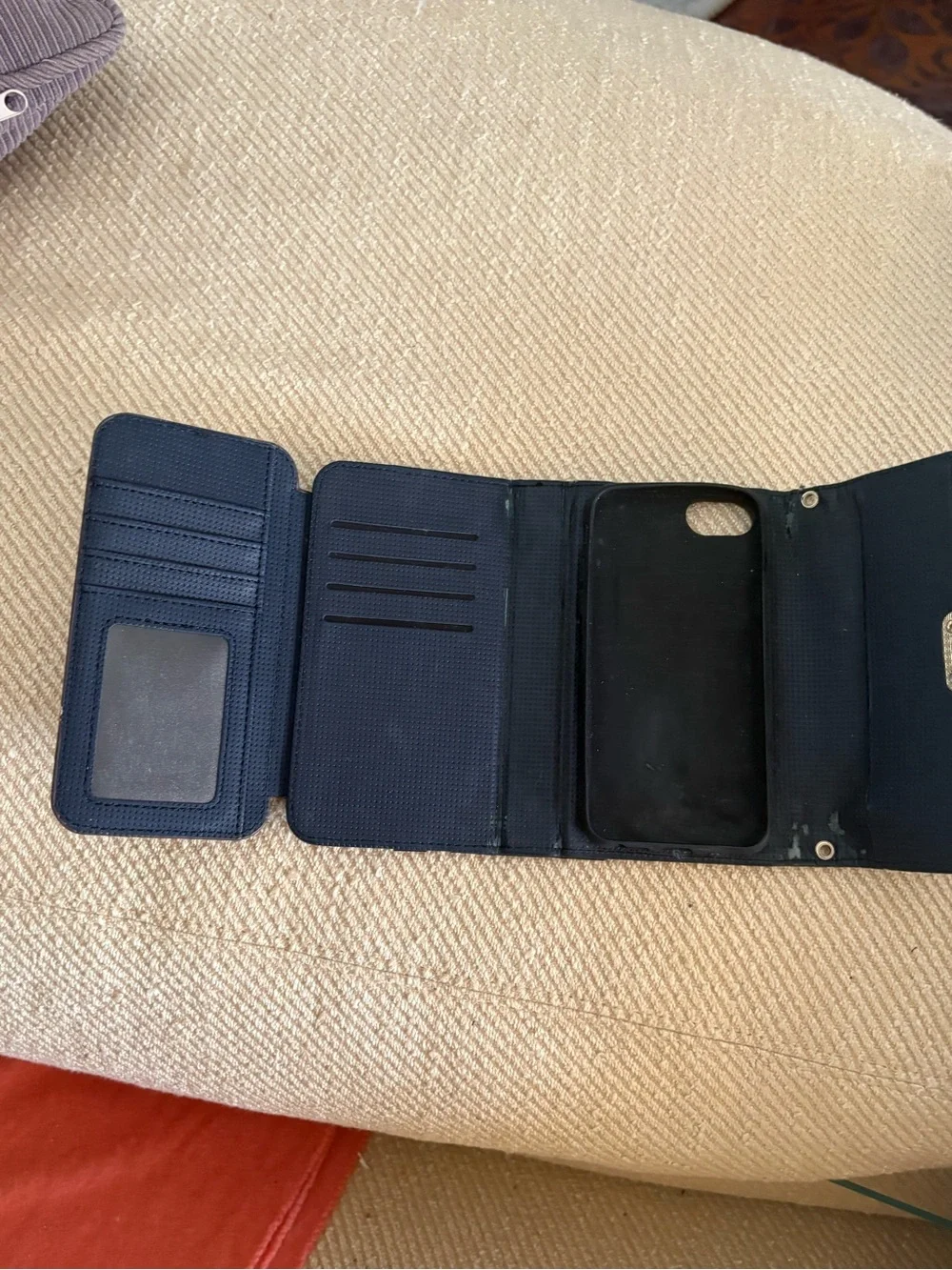 Brown & Black Phone Case Wallet